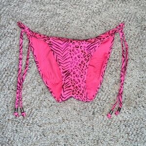 Victoria's Secret PINK Bikini Bottoms Hot Pink S